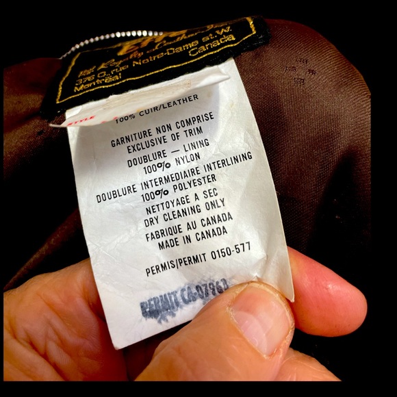 Vintage Leather Jacket by Royalty Leather - Picture 8 of 8